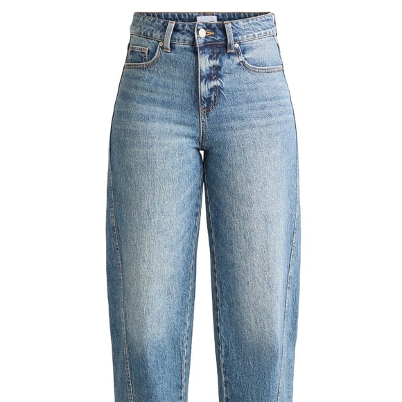 Time and Tru Pants - Time and Tru Women's High Rise Barrel Jeans